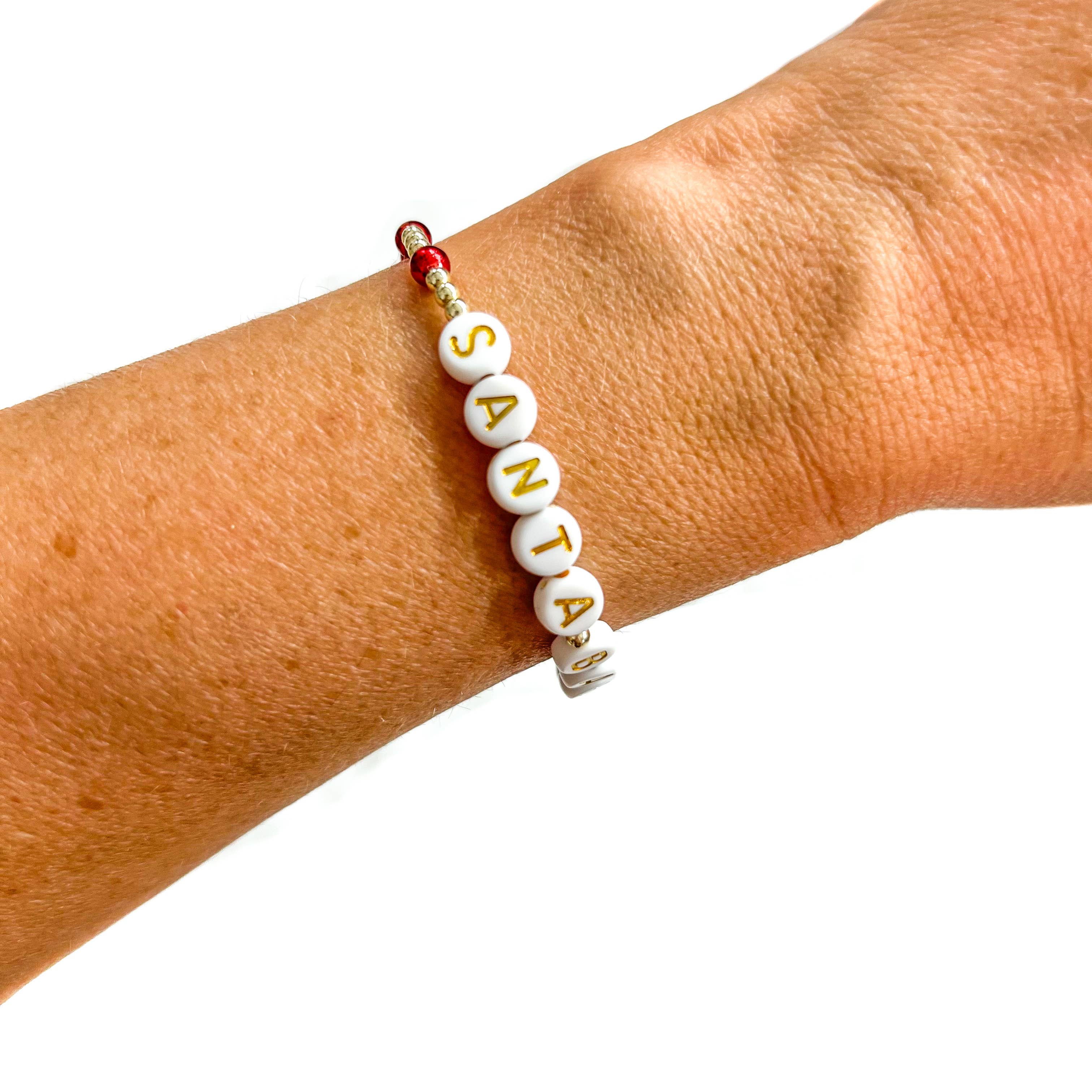 Savvy Bling - Vente Bracelet de perles - Bracelets de Noël15