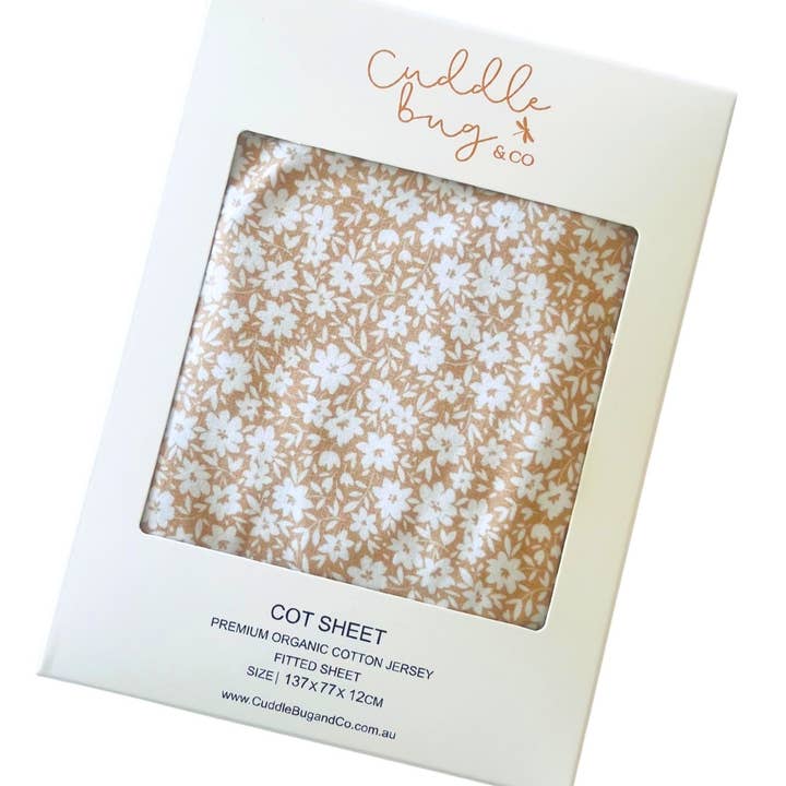 Cuddle Bug & Co – wholesale Cot/crib sheets – Cuddle Bug & Co Cot Sheet Bethany1