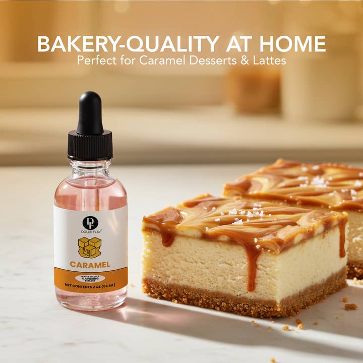 Dolce Flav - Wholesale Flavoured syrup - Caramel Extract Water Soluble4