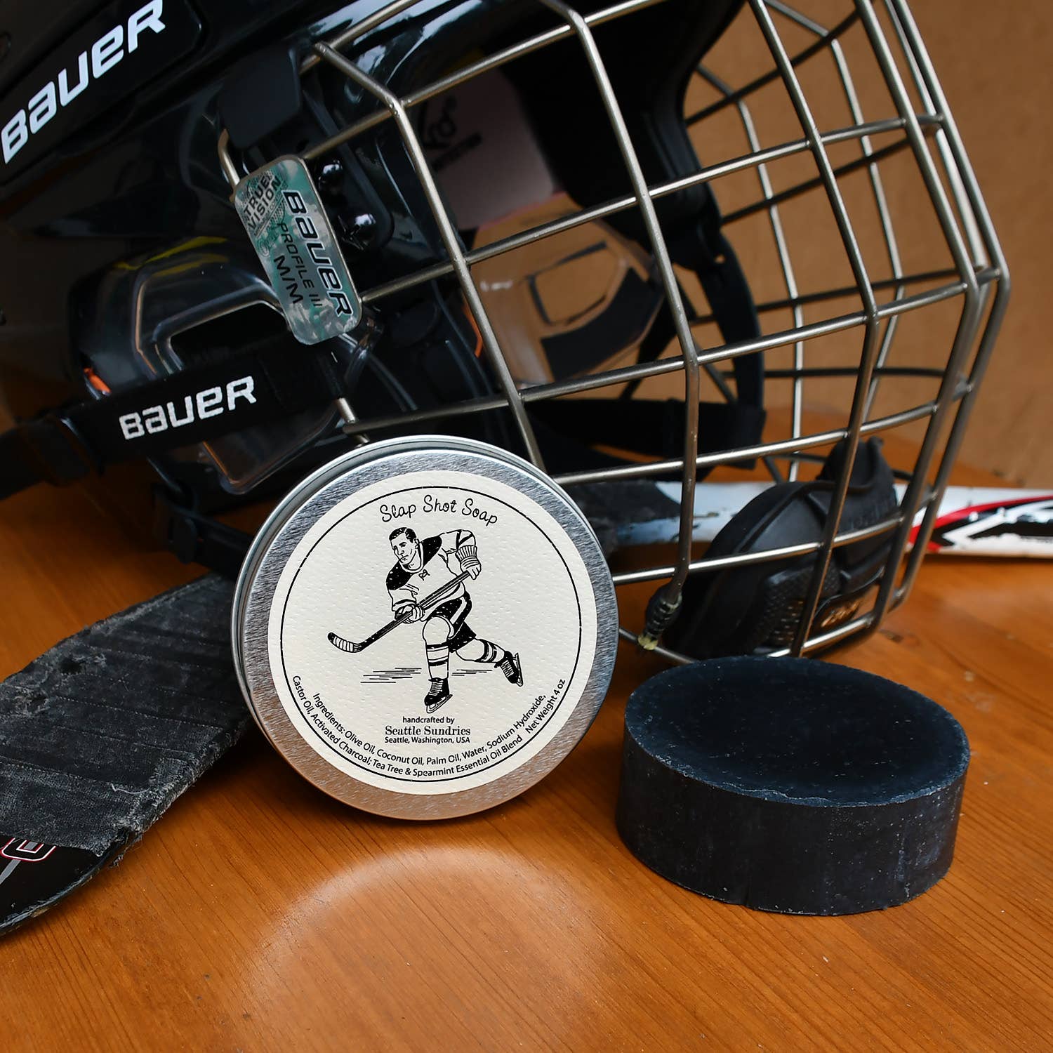 Seattle Sundries - Wholesale Bar Soap - Slap Shot Hockey Soap1