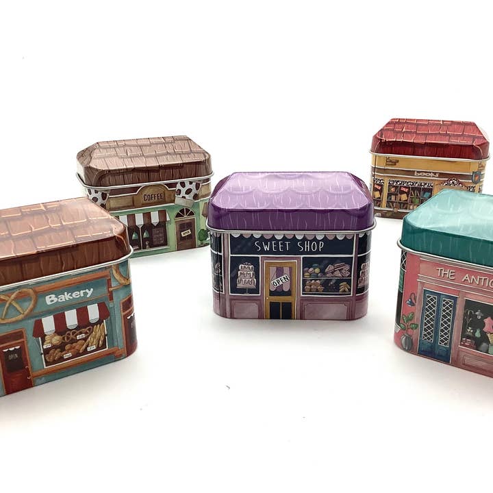 All Little Cute Things - Wholesale Tea Bags - Village Stores Assorted Tea Tin with Black Tea Pyramid1