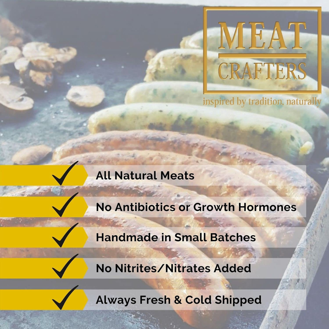 MeatCrafters Inc. - Wholesale Sausage - Classic Thai Chicken Sausage Links: Green Curry & Lime3