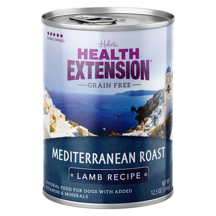 Health Extension Pet Care - Wholesale Pet Food - Dog - Grain Free Mediterranean - Roast Lamb Recipe