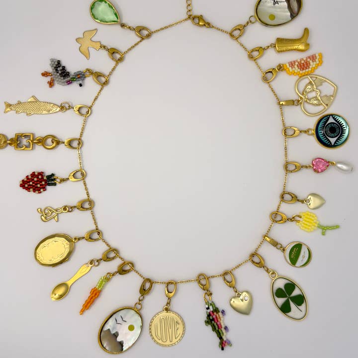 The Sage Vintage - Wholesale Individual charm/pendant - Greenhouse Daydream Charm Pack (1/1)1