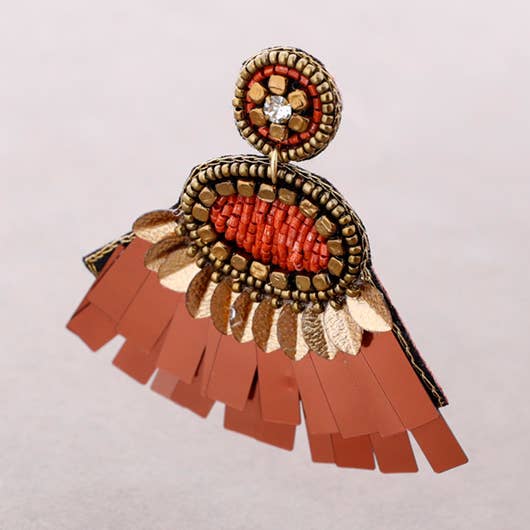 Fan Øreringe med Pailletter for engroshandel hos Sonata