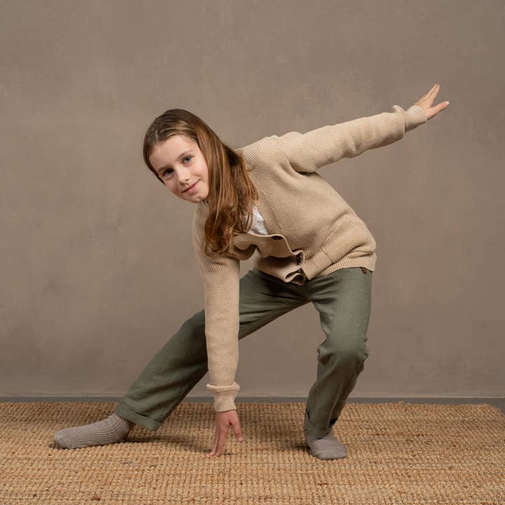 menique - Wholesale Pants - Kids - Kids' Linen Pants - Boys & Girls Linen Trousers Mini Dakota3