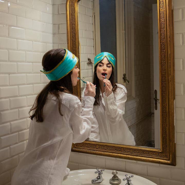 Drowsy Sleep Co. – wholesale Sleep/eye mask – Breakfast at Drowsy Silk Sleep Mask