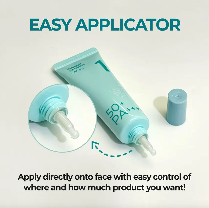 Glowiss – wholesale Sunscreen – NUMBUZIN No.1 Clear Filter Sun Essence 50+ PA++++ Sunscreen4