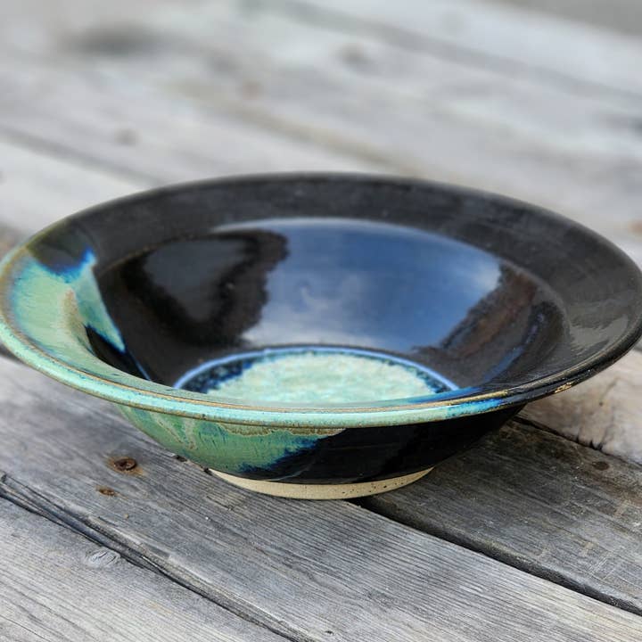 Dock 6 Pottery - Wholesale Decorative Plate/Dish/Bowl - Flared Rim Bowl -Made to Order- Fused Glass Ceramic Pottery20