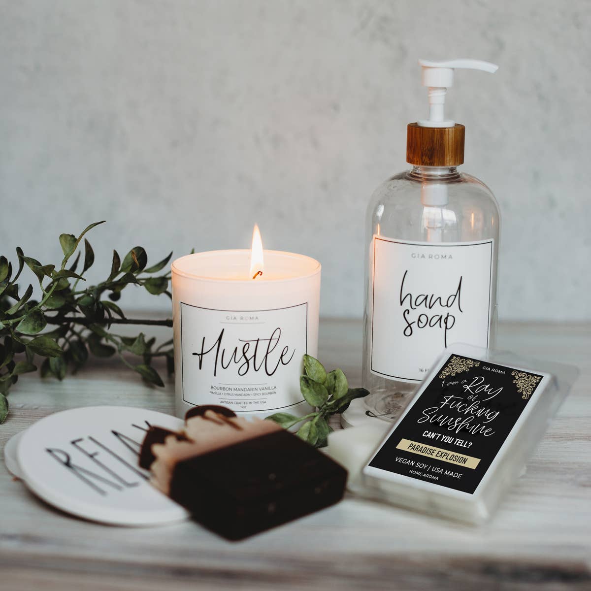 Gia Roma – wholesale Wax melt – Gift for Moms, Wax Melts With Funny Sayings, USA Soy Melts24