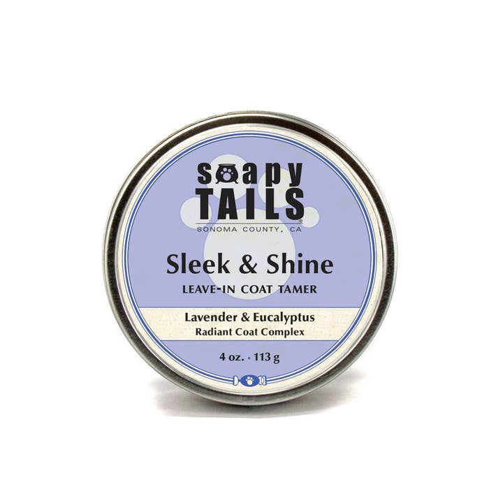 Dog Sleek & Shine Coat Tamer Lavender & Eucalyptus for wholesale by Soap Cauldron