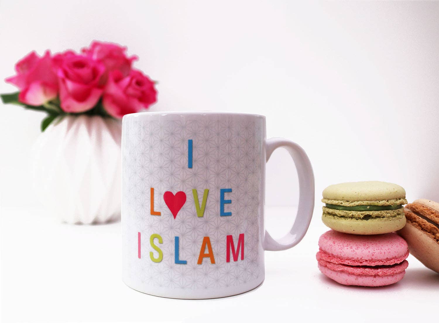 Islamic Moments – wholesale Coffee mug – Islamic Printed Ceramic Mug - I Love Islam - MG 09