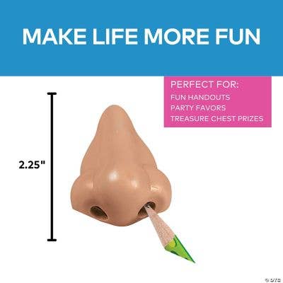Fun Express - Wholesale Pencil Sharpener - NOSE PENCIL SHARPENER