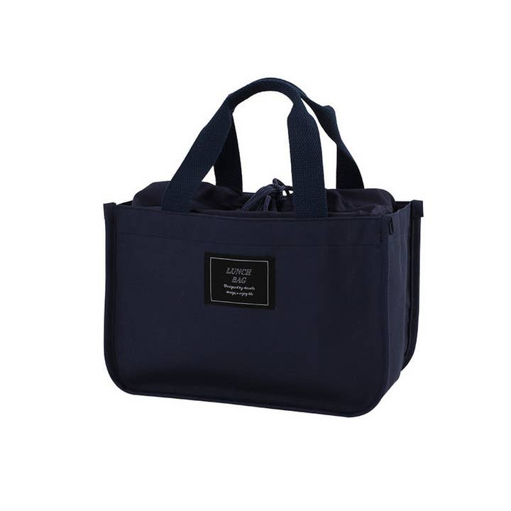 ACCITY - Wholesale Lunch Bag/Box - CASUAL PICNIC INSULATED DOUBLE LAYER BENTO BAG_CWAB18241