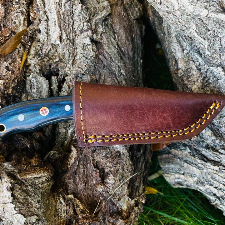 Titan International – Faca de cozinha/utilitário por atacado – Aço Damasco EDC Estilo Oda TK-055 (1)3