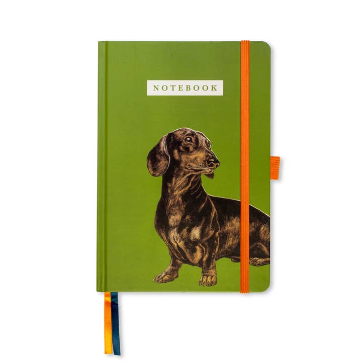 A5 Dachshund Hardback Notebook for wholesale by The Art File