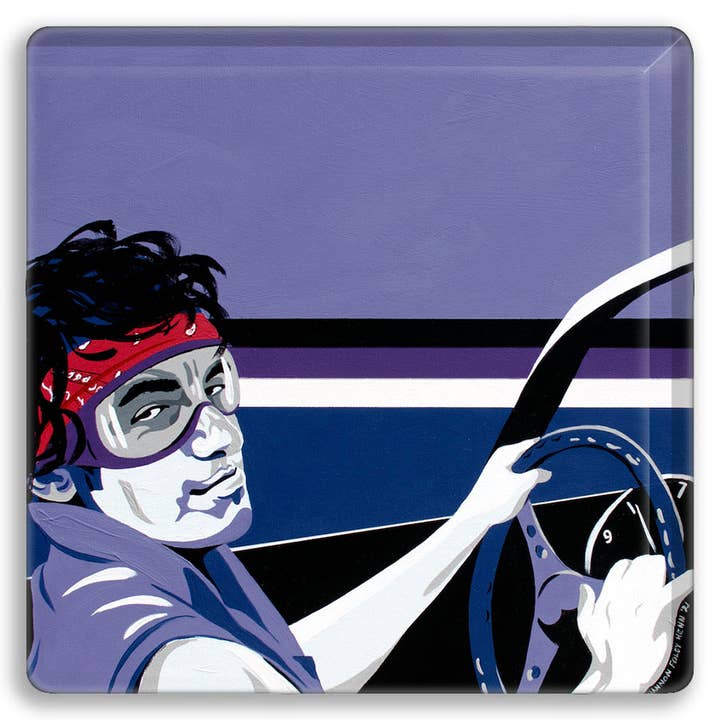 Bruce Après Ski Coaster for wholesale by Uptripping (Shannon Foley Henn)