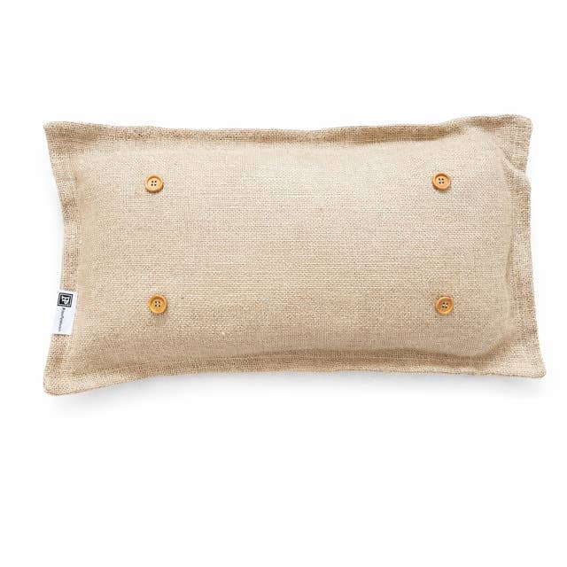 PillowPanels - Wholesale Throw/Decorative Pillow - BURLAP: PILLOW ONLY (with insert) 1