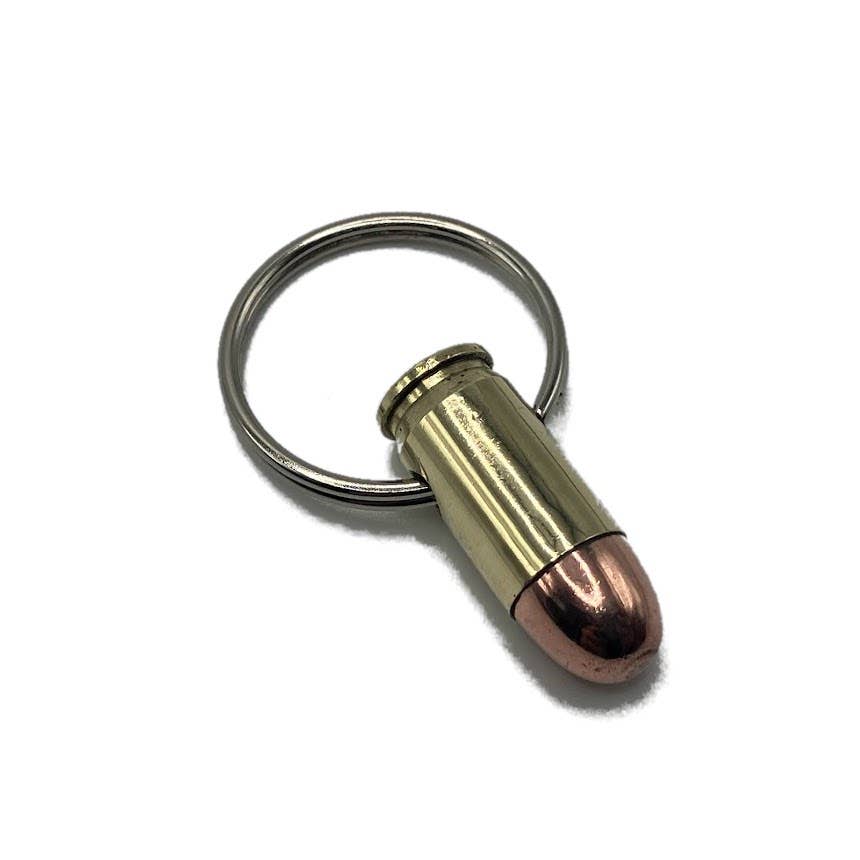 Vermont Cut Coins & 2nd Shot Round - Wholesale Keychain - Unisex - Bullet Keychains - Many Calibers - .223 .45 9mm .40 10mm6