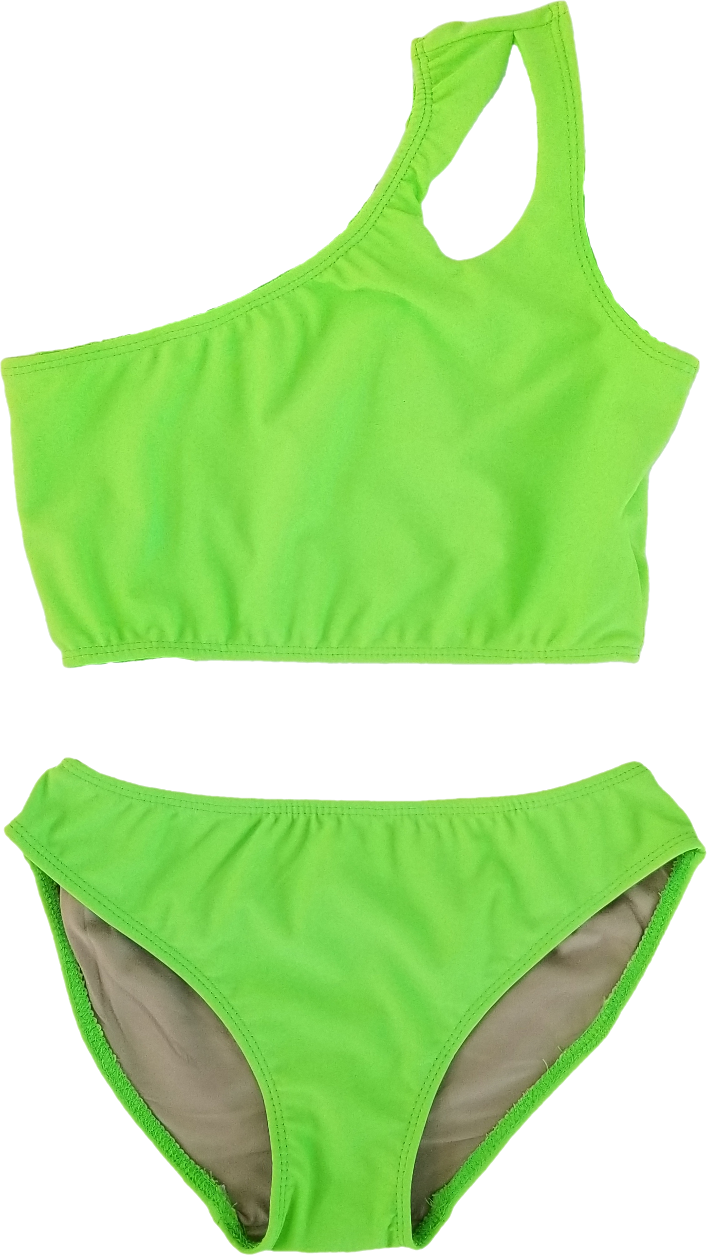 Cheryl Creations Kids - Wholesale Two Piece Swimsuit - Kids - Girl's Two Piece One Shoulder Bathing Suit11