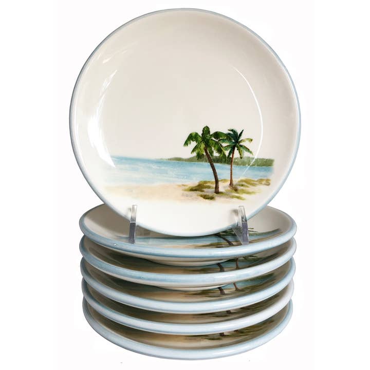 Palm Breezes Small Plates for wholesale by Abbiamo Tutto