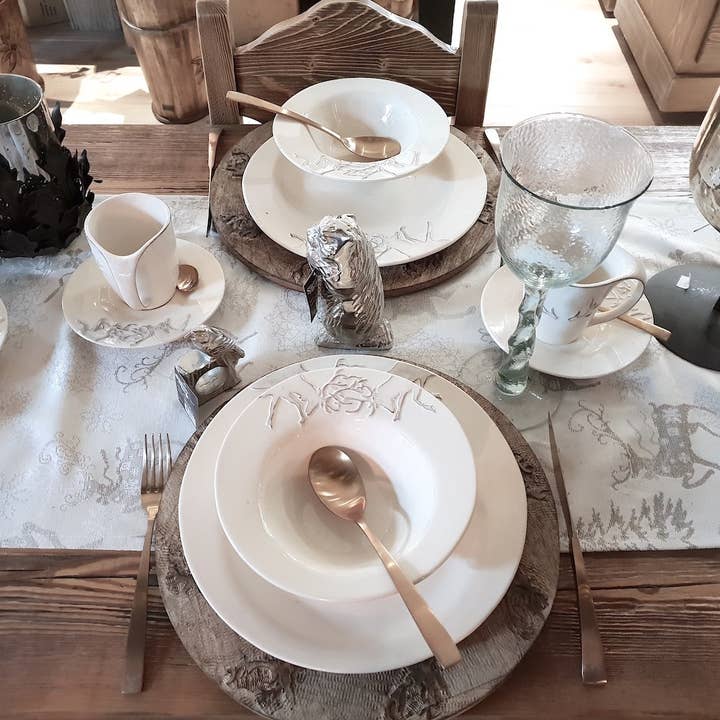 LES SCULPTEURS DU LAC - Wholesale Napkin Holder - Aluminum bird napkin ring2