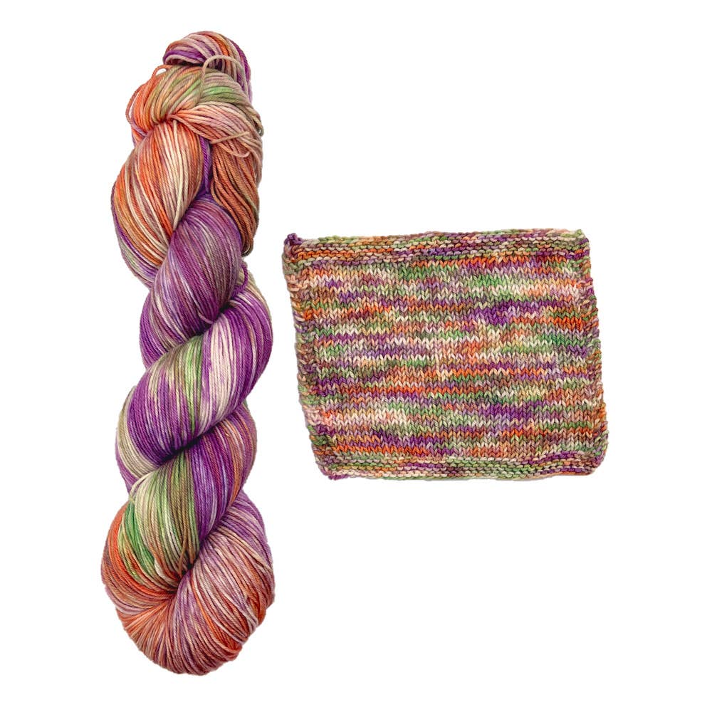 Mickey and Marie - Wholesale Yarn - Hand Dyed Yarn - Witch's Brew - Sock Weight3