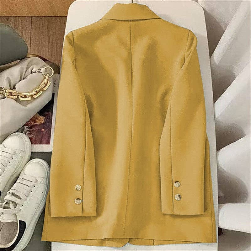 Plush Looks - Wholesale Suit Jacket - Women's - Stylish Solid Color Women's Fashion Suit Jacket5