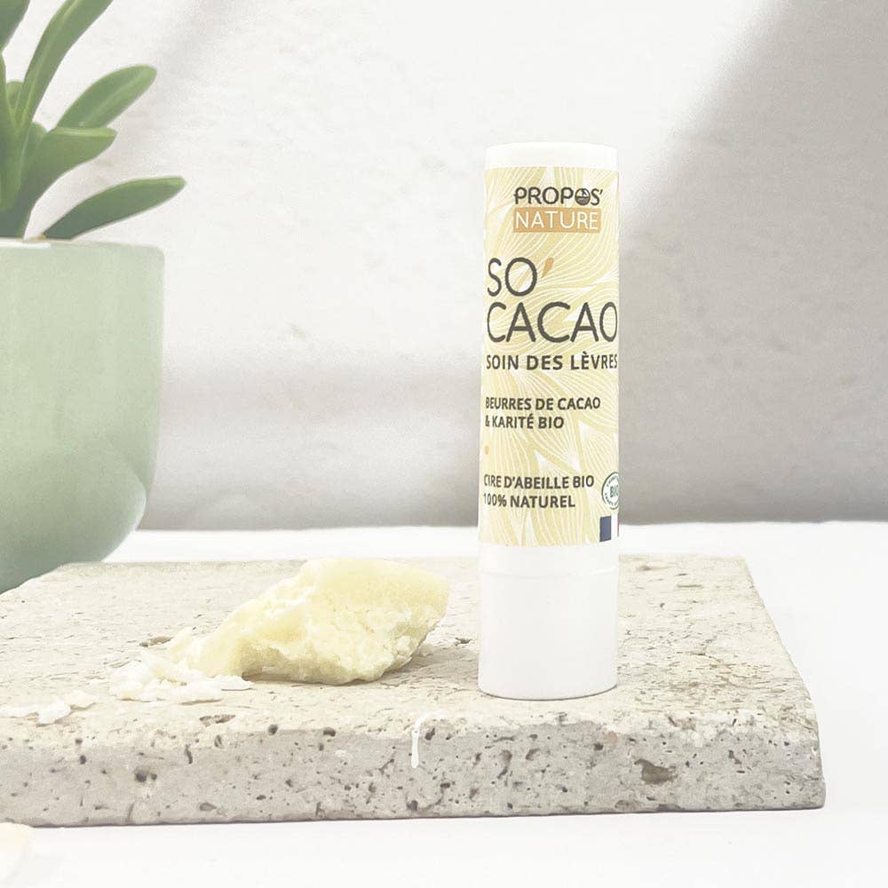 Propos'Nature - Wholesale Lip Balm - Organic Lip Balm So'cacao - Cocoa Butter - 3.7g5