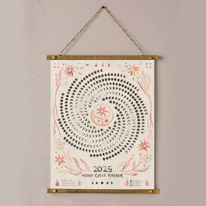 Studio Marilyn - Wholesale Calendar - Period Tracker Moon Calendar - Light0