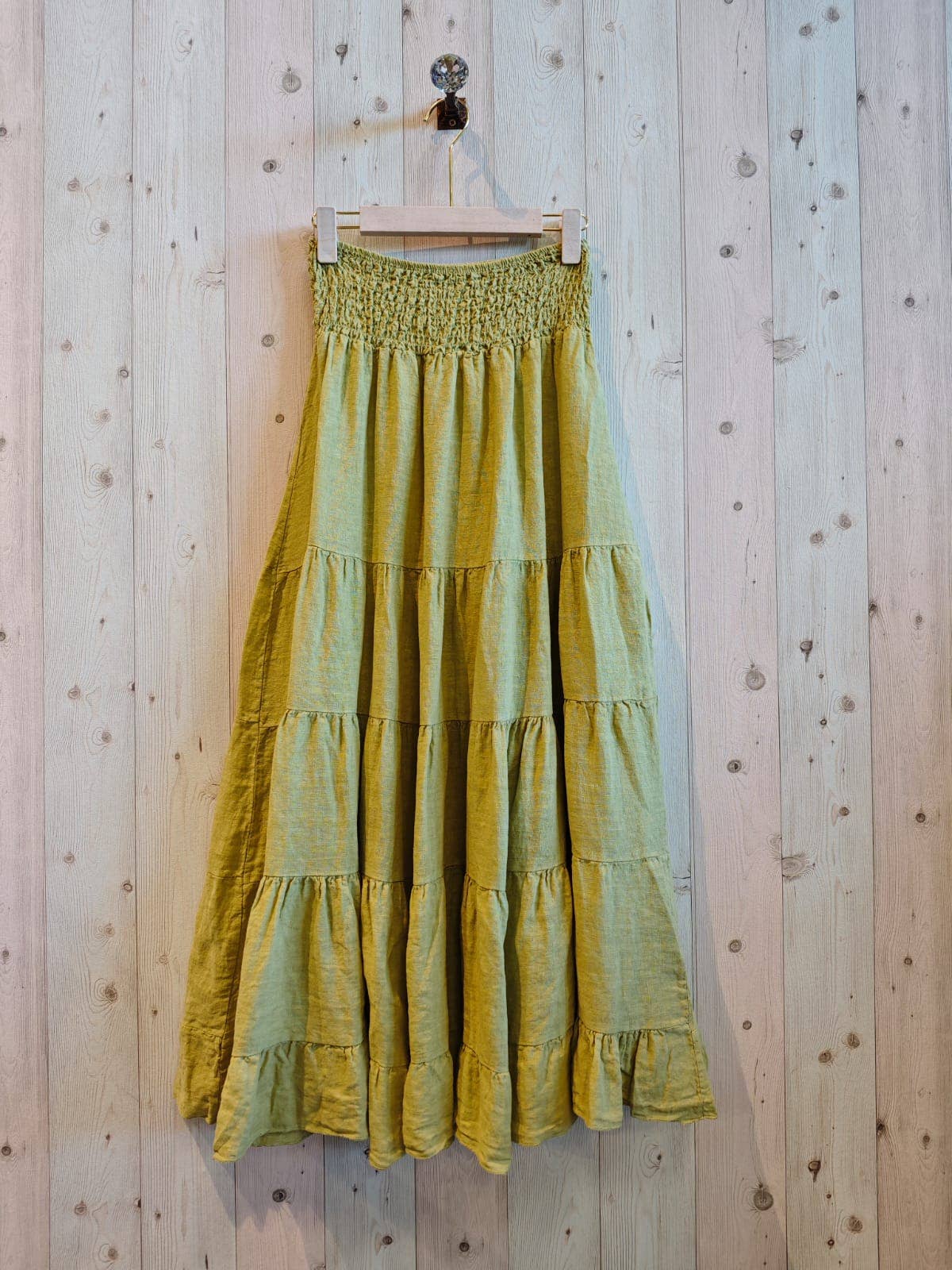 Linen & More - Wholesale Skirt - Women's - REF 80212 100% LINEN SKIRT10