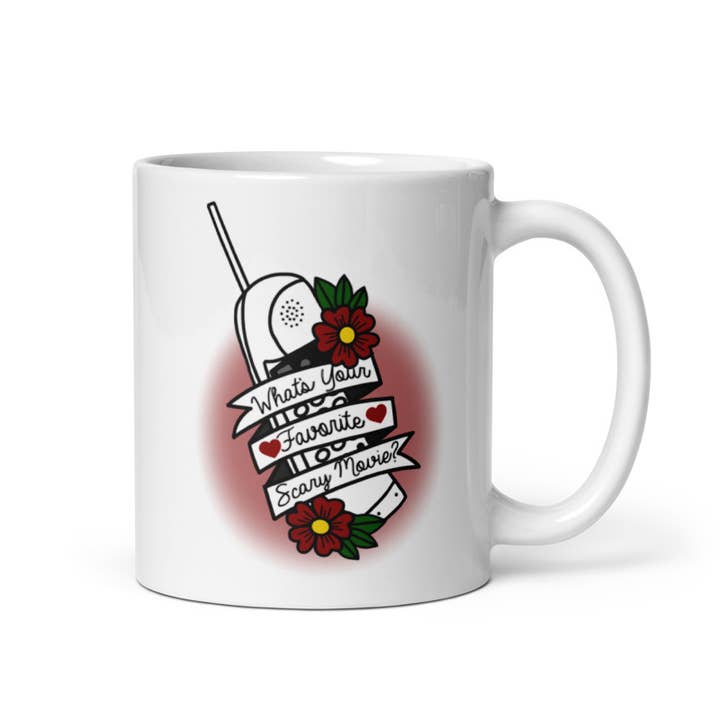 Printy Vibes - Wholesale Coffee Mug - Scary Movie Horror Coffee Mug 11oz