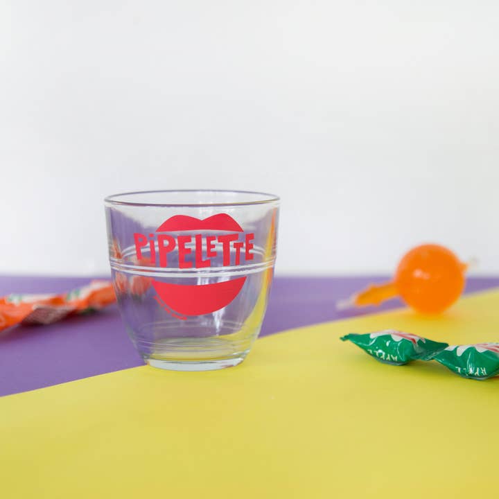 Pied De Poule - Venta al por mayor Vaso/copa - Vidrio Duralex Gigogne - PIPELETTE FUSHIA