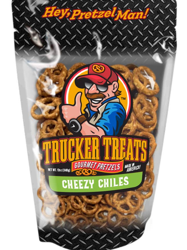 12oz Cheezy Chiles for wholesale by Trucker Treats