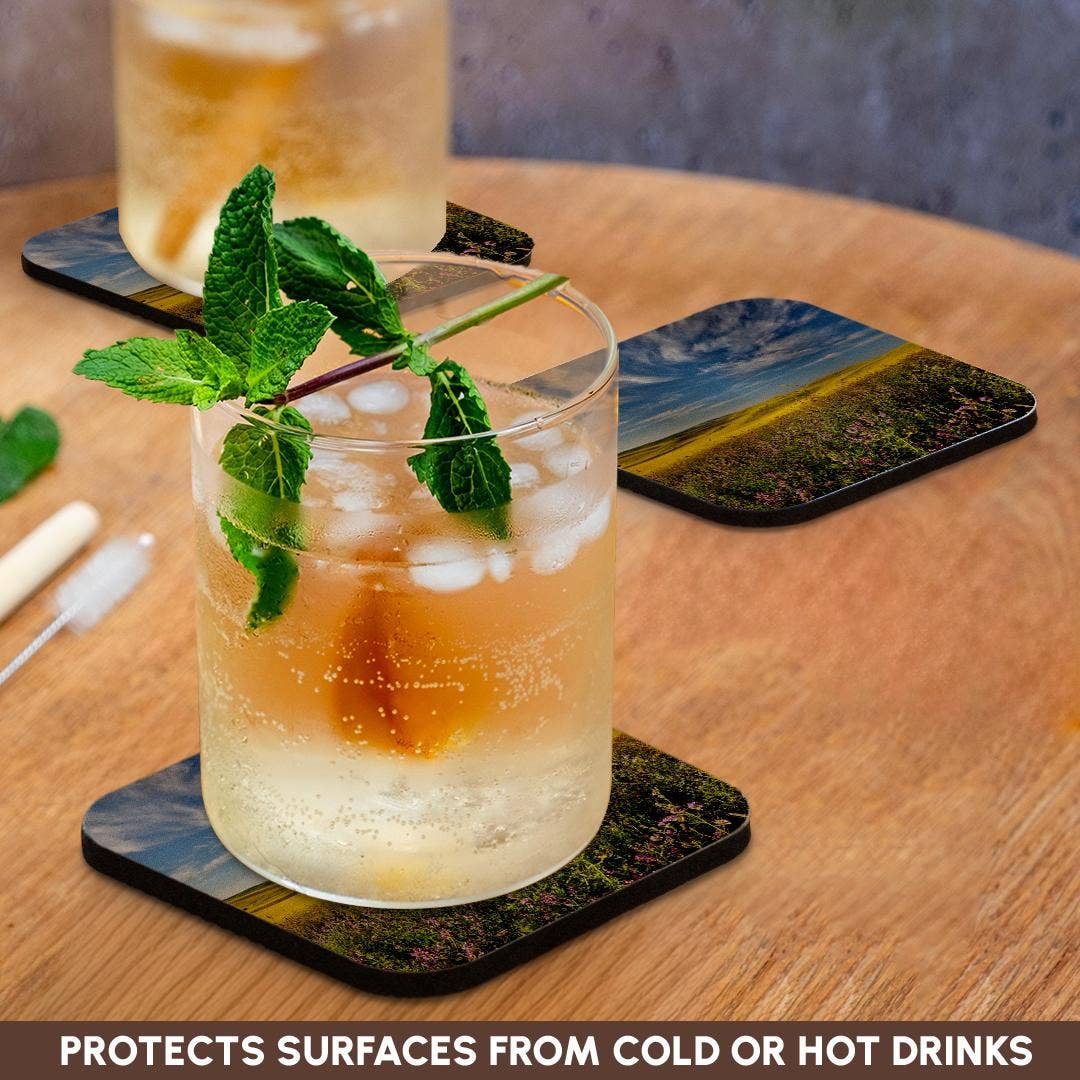 3dRose - Wholesale Coasters - 3dRose, Washington State, Palouse. Landscape of vetch and Canola fields., Coaster9