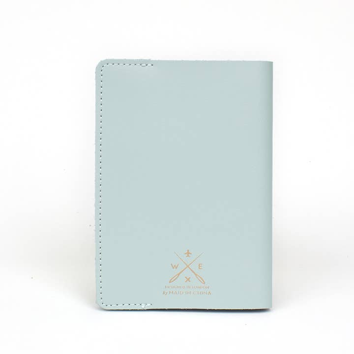 Chasing Threads – wholesale Passport case – women's – Stitch Where You've Been Passport Cover Kit - Mint Leather4