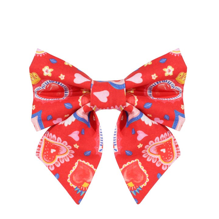 Pata-sitiva amor perro dama lazo para venta al por mayor de Pretty posh pups