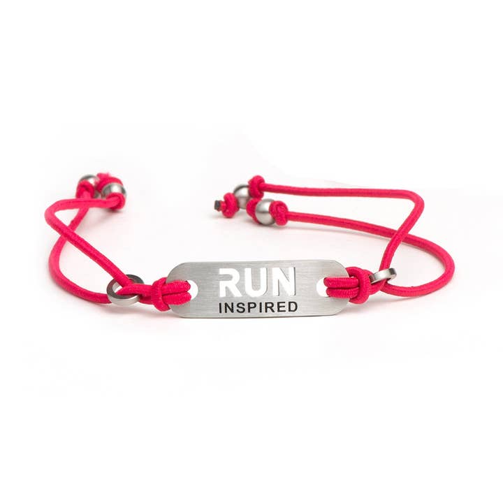 RUN INSPIRERAD Löpararmband - justerbar rosa eller svart för wholesale av ATHLETE INSPIRED, Inc.
