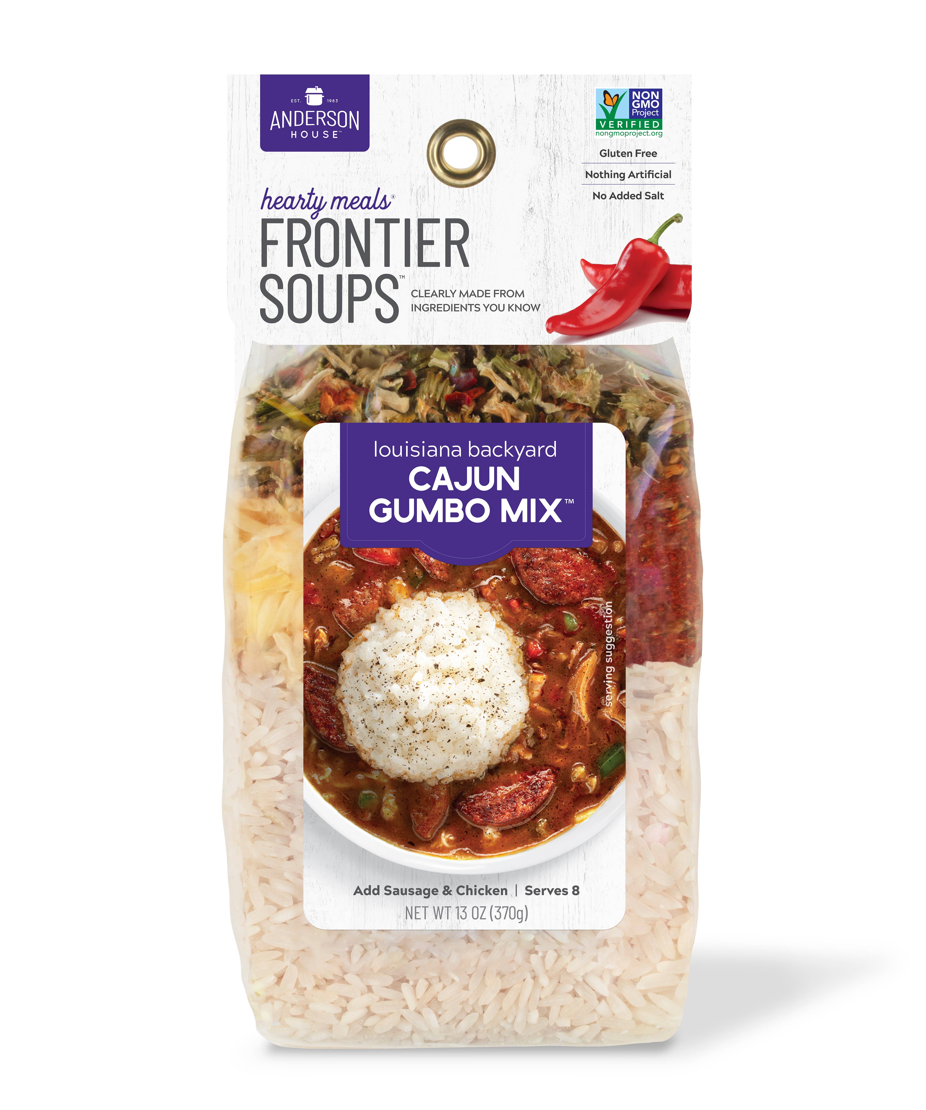 Anderson House | Frontier Soups - Vente Soupes - Louisiana Backyard Cajun Gumbo