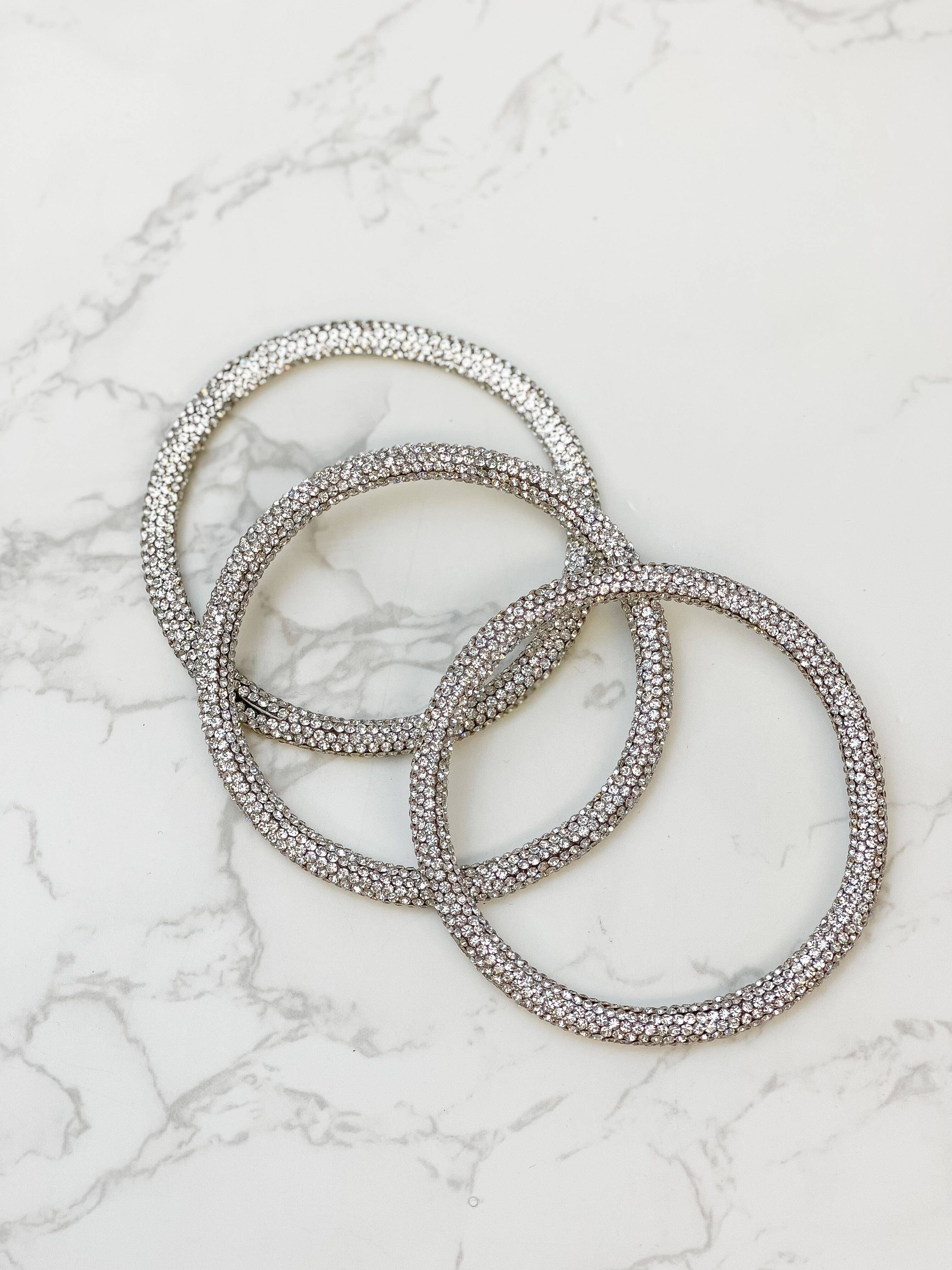 Prep Obsessed Wholesale - Vendita all'ingrosso Parure di gioielli - Set di braccialetti con strass6