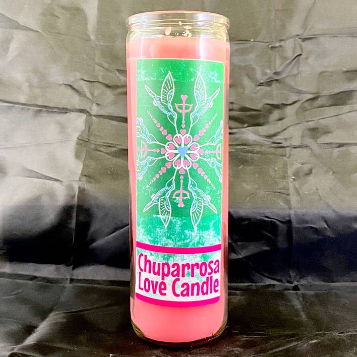 7 Day Candle - Chuparrosa for wholesale by The Hermit's Lamp