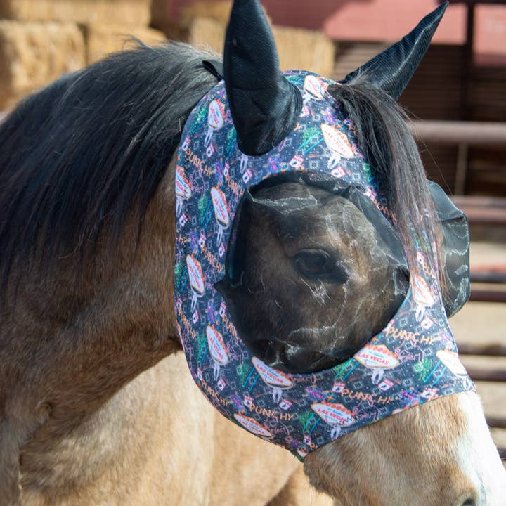 Schulz Equine - Wholesale Horseback Riding Gear - Lycra Fly Mask30