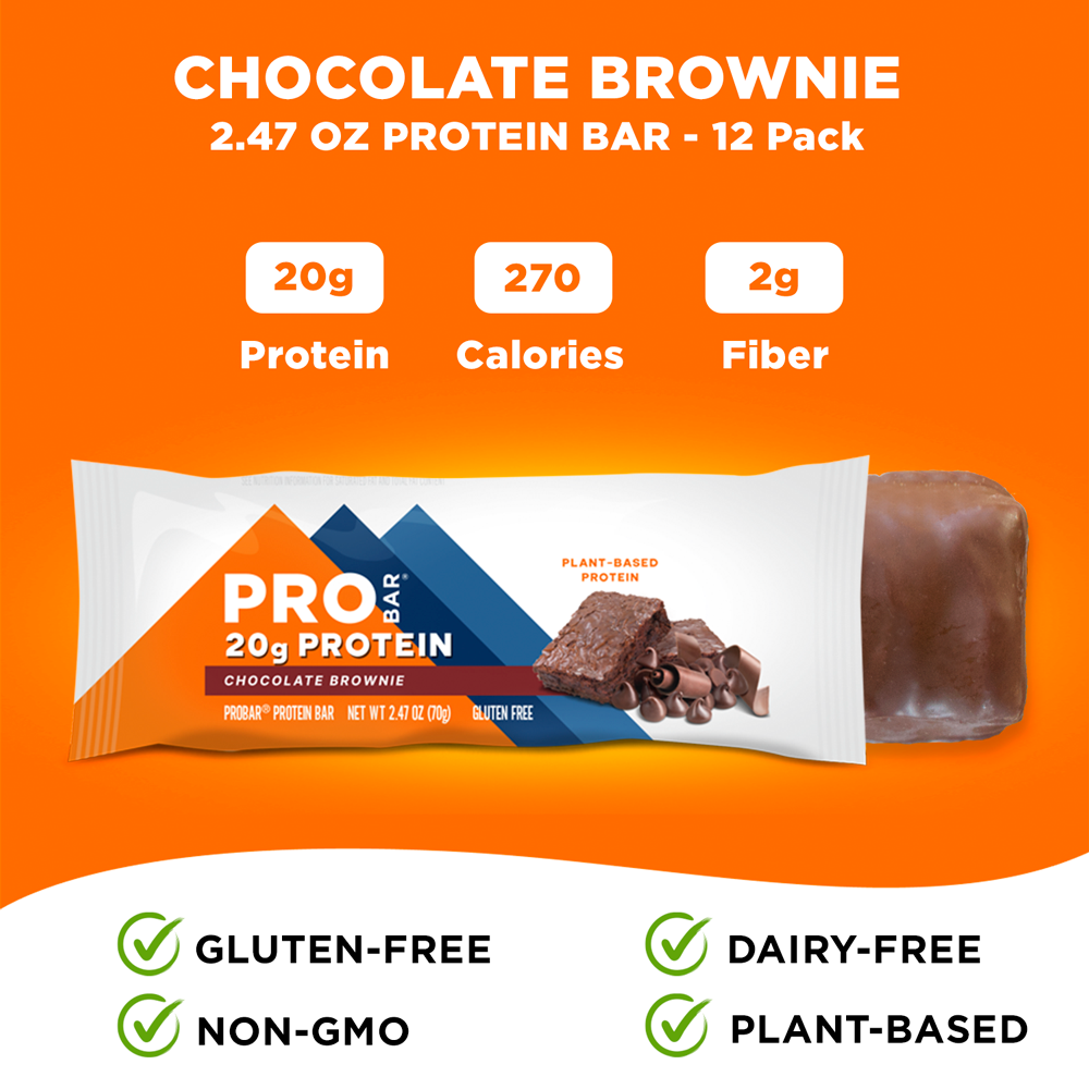 PROBAR - Wholesale Snack Bar - PROTEIN Chocolate Brownie Sleeve3