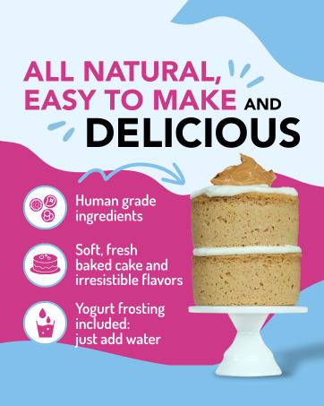 Puppy Cake LLC - Wholesale Pet Treats - Dog - Puppy Cake - Dog Birthday Cake Mixes with Icing6