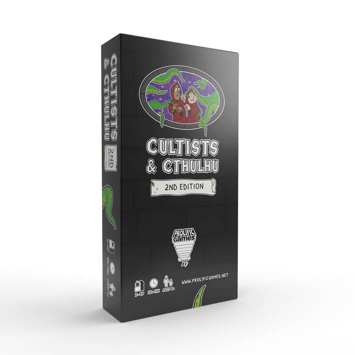 Left Justified Studio & Prolific Games - Wholesale Card Game - Cultists & Cthulhu 2nd Ed. — Hilarious Lovecraft Card Game