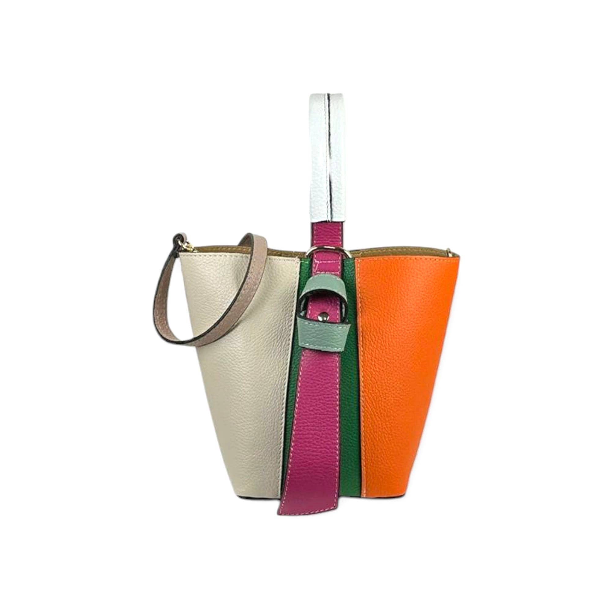 Chenson & Gorett - Wholesale Top Handle Bag - Women's - Multicolor and Exclusive Leather Bag with Women's Inner Bag37