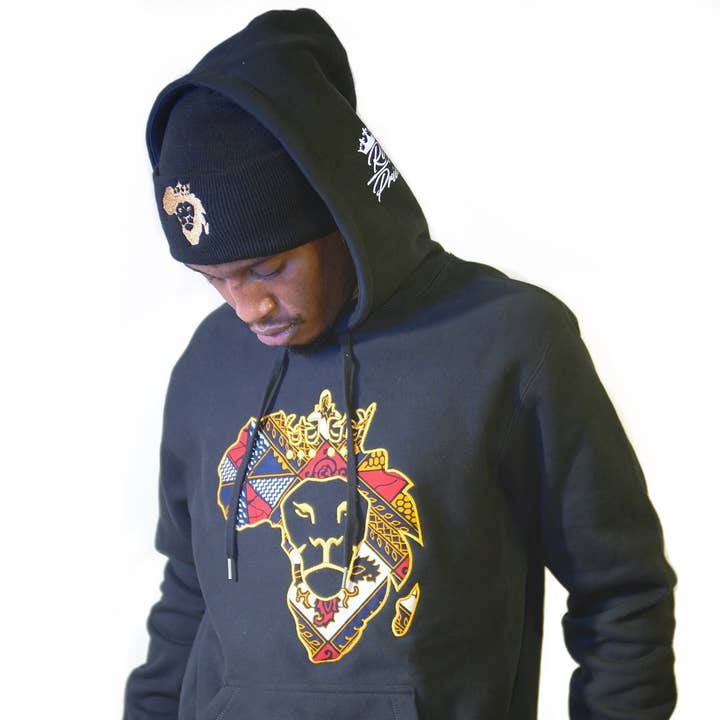 ”Chosen Generation” svart hoodie för wholesale av Royal Priesthood