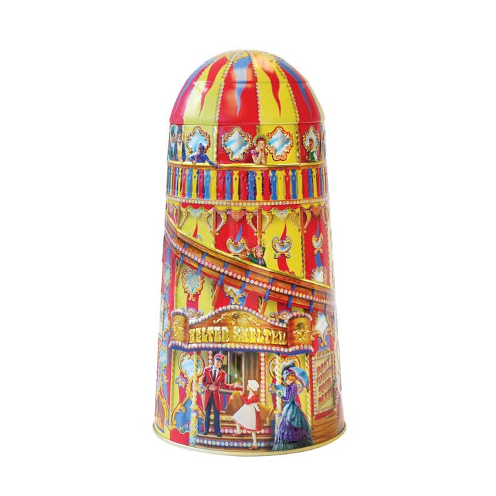 Churchill's Confectionery - Wholesale Cookie - Helter Skelter (Dream Slide) Tin with Toffees or Biscuits0