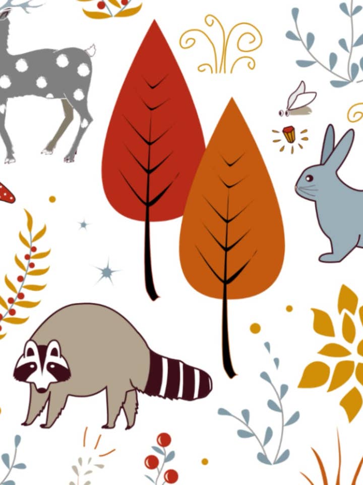 Carnet/journal/journal intime Woodland Creatures pour la vente par Moonlite Mama