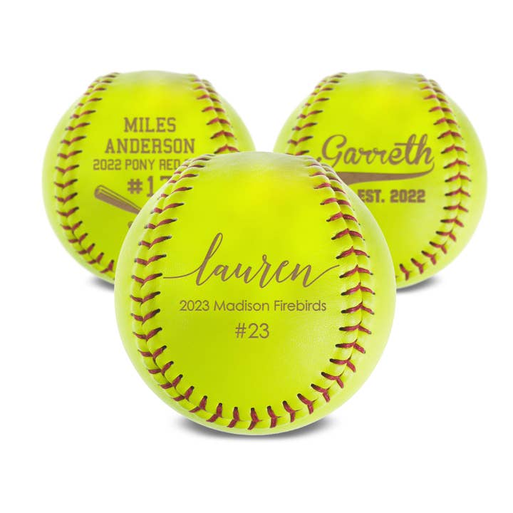 Etchey - Venta al por mayor Balón/pelota - Softbol de cuero personalizado | Bate cruzado de sóftbol